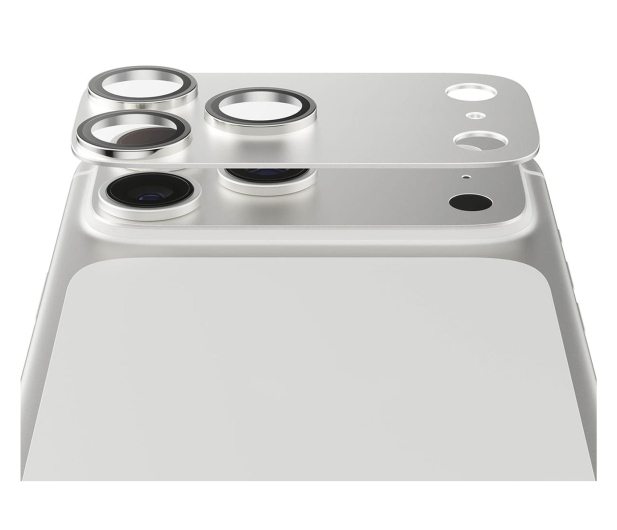 PanzerGlass Fender Camera Protector do iPhone 17 Pro Max Silver - 1603995 - zdjęcie 3